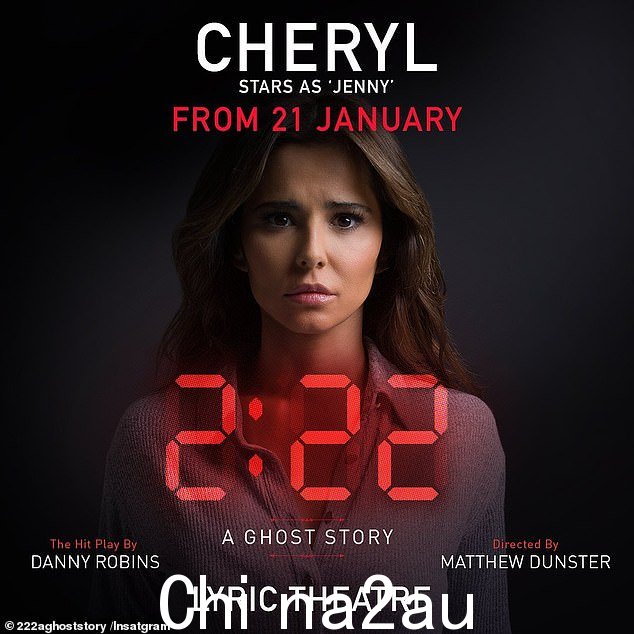 新角色:谢丽尔明年将在西区首次亮相在 2:22 A Ghost Story 中,接管 Jenny 的角色,目前由 Laura Whitmore 扮演