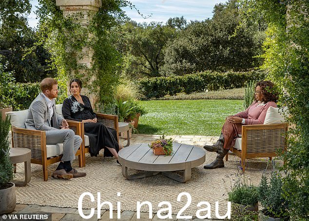 哈里和梅根会见美国国际erviewer Oprah Winfrey