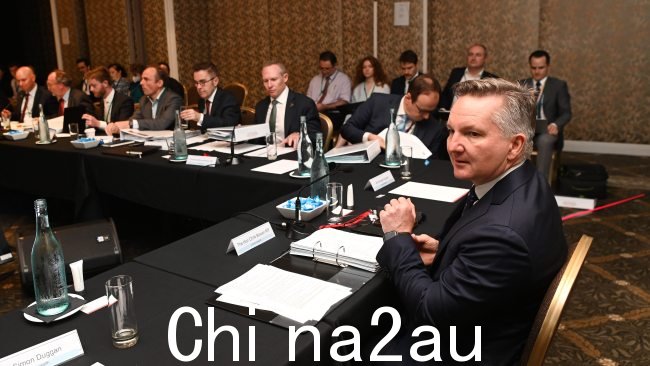 一天前,能源部长 Chris Bowen 宣布了一项容量机制,该机制将在澳大利亚“释放”清洁、可调度的能源。图片:NCA NewsWire / Dan Peled