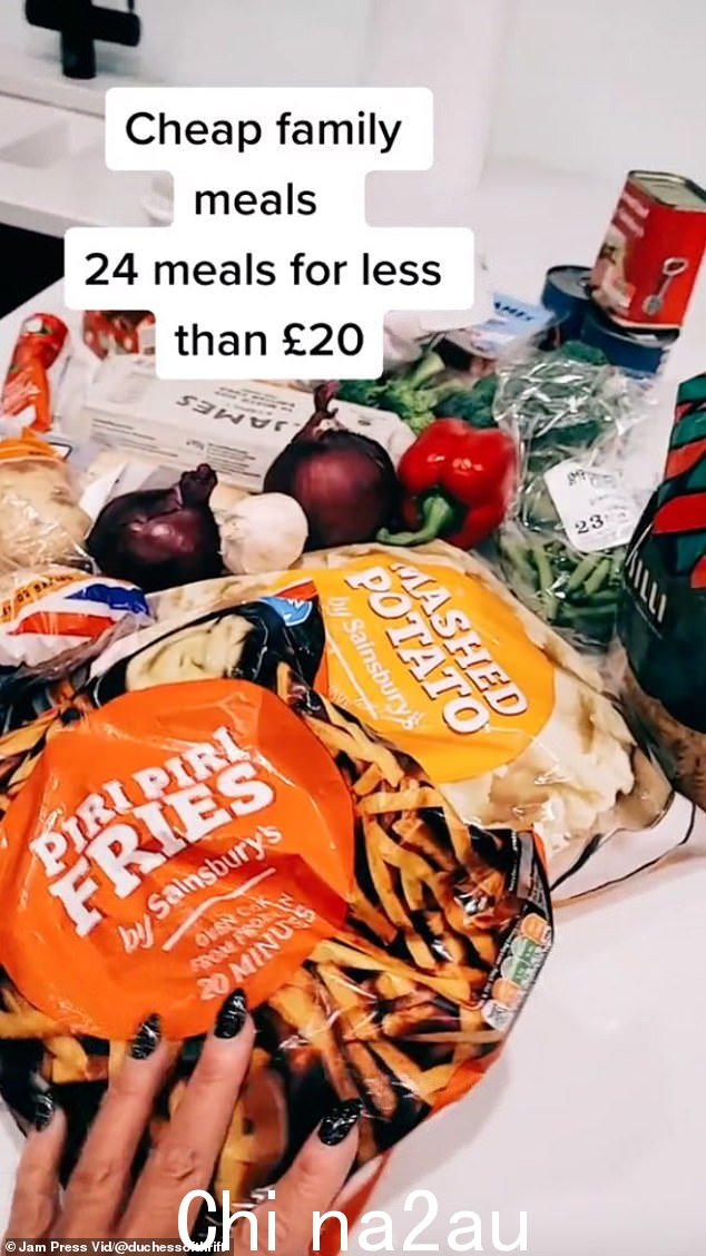 Heidi 最近在分享了如何以不到 20 英镑的价格烹饪 24 顿饭后成为头条新闻
