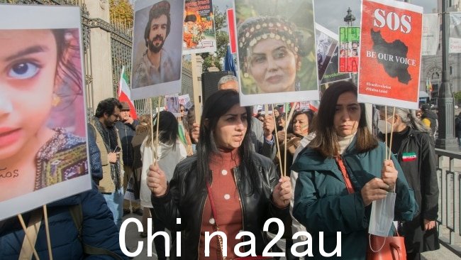澳大利亚政府已对伊朗道德警察实施制裁,并且超过十几个人侵犯和虐待人权。图片:Alberto Sibaja/Getty Images