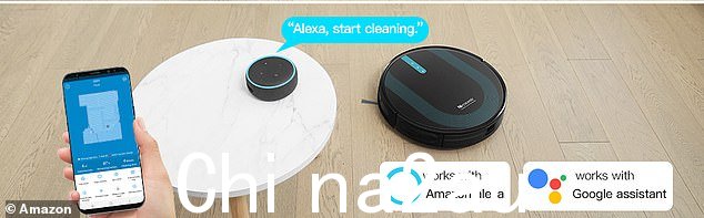 Proscenic 850T 机器人清洁器可以通过远程控制、Proscenic 应用程序或直接通过 Alexa d 进行操作evices (once linked via the app)