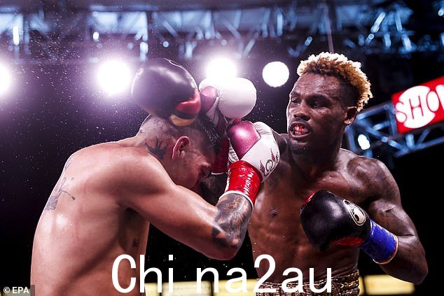 28 岁的 Tszyu 将于 1 月 29 日(澳大利亚东部时间)在拉斯维加斯与美国明星 Jermell Charlo(右图)对战