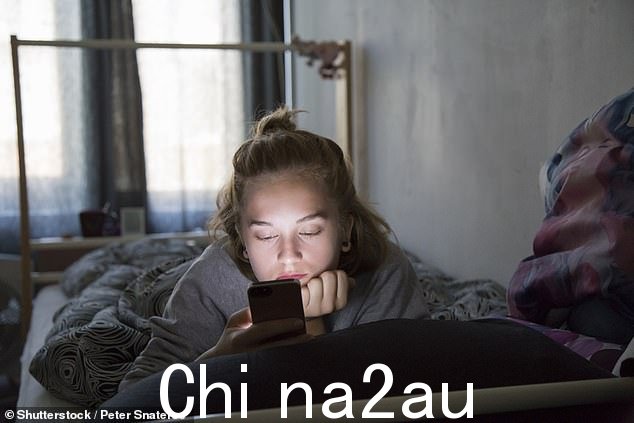 根据部长们今天要讨论的计划,如果社交媒体高管允许儿童查看有害材料,他们可能面临两年监禁。 (Stock image)
