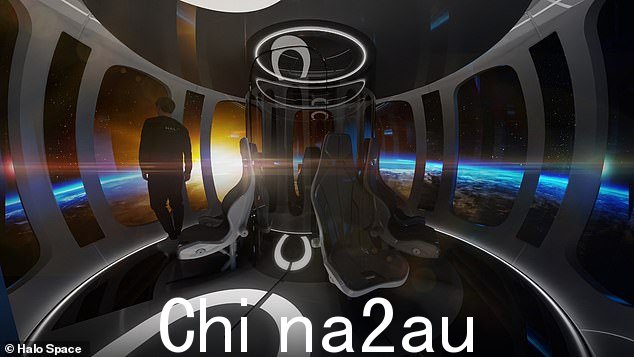 太空舱每次可搭载八名乘客和一名飞行员。 Halo Space 希望“让所有人都能享受太空旅行”,尽管商业航班的价格将在每张机票 100,000 至 200,000 欧元之间(98,000 至 196,000 美元)