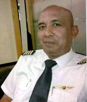 Zaharie Ahmad Shah(如图)是这架注定失败的航班的飞行员