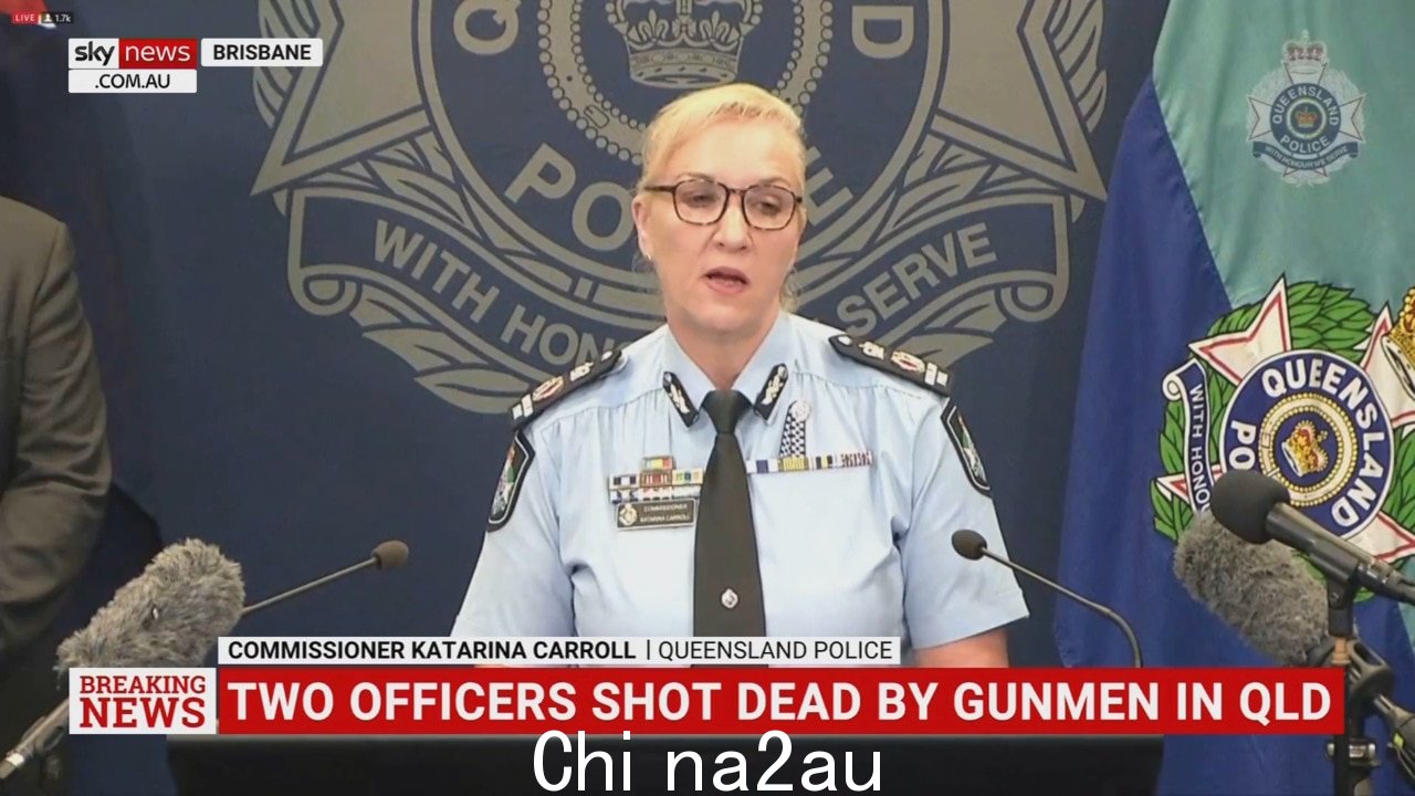 两名昆士兰州警官遇害后,明天警察局将降半旗