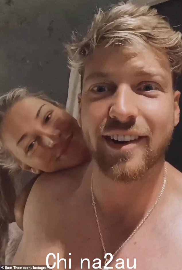 衷心的话:Sam 在他的帖子中告诉他的追随者:'我比我想象的更爱这个女孩'
