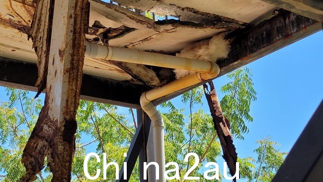 这些房屋在 2012 年首次上市时被标榜为价格实惠且坚固耐用。但事实并非如此。 (图中属性之一损坏)图片:已提供