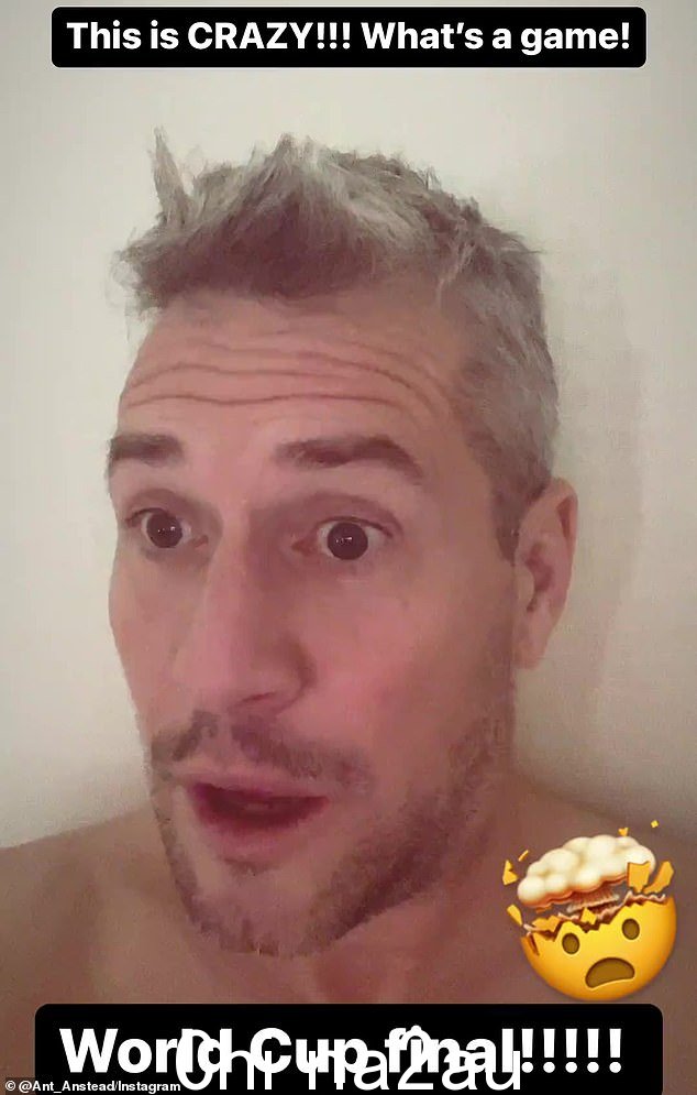 精神错乱:43 岁的 Ant Anstead 分享了一段自己的反应视频,他看起来非常惊讶,配上标题,'这太疯狂了!!!这是什么游戏!'