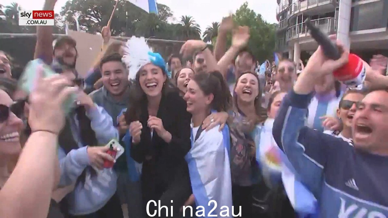 '太幸福了' : 阿根廷球迷庆祝 FIFA 世界杯胜利