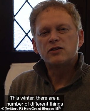 Grant Shapps 分享了今年冬天在他家保持房屋温暖和降低能源费用的技巧