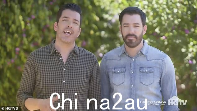 双胞胎兄弟:Jonathan 和 Drew Scott 又名 Property Brothers 监督装修