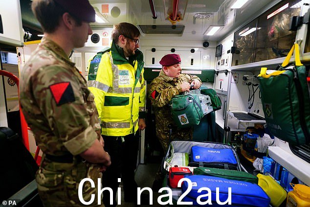 医护人员、控制室工作人员和技术人员在英格兰十家救护车信托机构中的九家使用工具