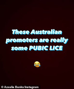 '这些澳洲宣传员真是一些PUBIC LICE',她诡异地补充道