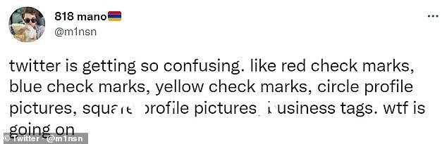 Twitter 用户对平台的'令人困惑'的新标签系统感到困惑,最近埃隆马斯克授权改进验证过程