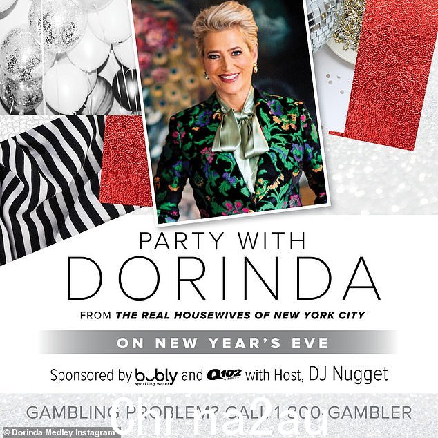 与多琳达共度新年!多琳达 (Dorinda) 在那里宣传她即将在费城现场举办的跨年派对! Casino & Hotel