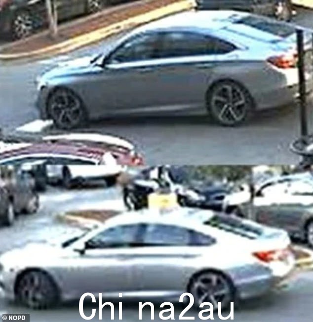 警方说他们也在寻找枪击案附近的灰色或银色轿车