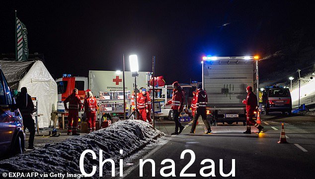 在 Lech/Zuers 自由滑雪区发生雪崩后,今天下午启动了一项重大搜索行动