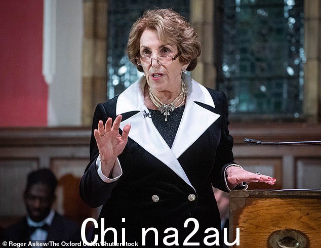 这位前政客已成为真人秀节目的常客。她于 2019 年 2 月在牛津联盟发表演讲