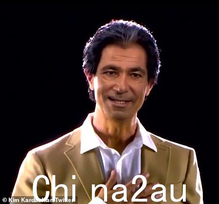 虚拟:Kim Kardashian 周四透露,她从丈夫 Kanye West 那里收到了她已故父亲罗伯特的全息图,以庆祝她 40 岁生日