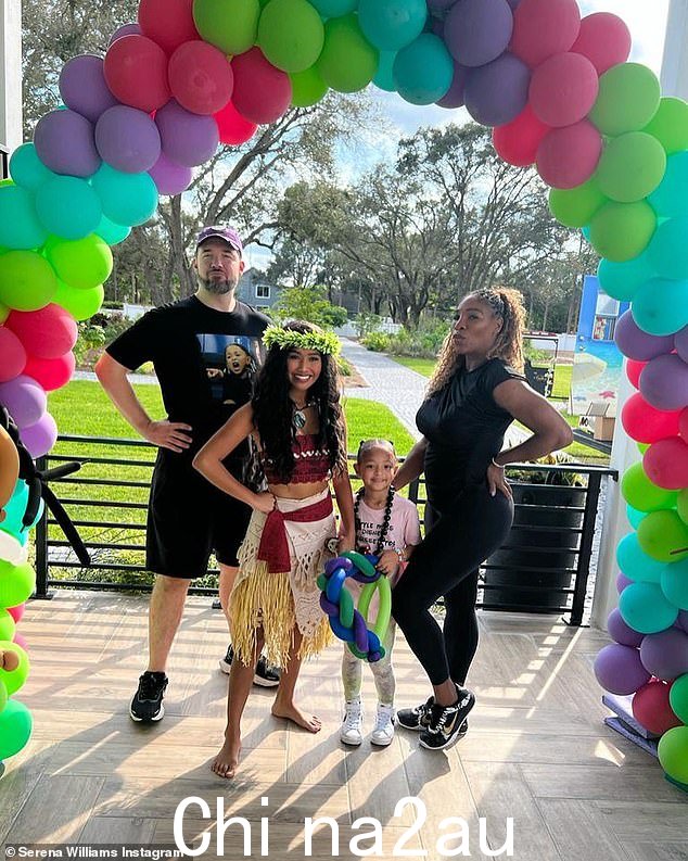 超级妈妈:塞雷娜·威廉姆斯 (Serena Williams) 为她的女儿奥林匹亚 (Olympia) 举办了一场以莫阿纳 (Moana) 为主题的派对,这让她大吃一惊