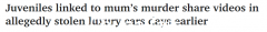 布里斯班少年命案后续，凶手曾在网上晒出照片炫耀，驾驶一辆偷来的豪车，时速超过190km/h（图）