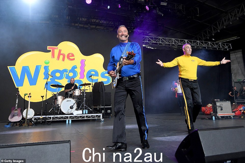 原版 Wiggles 于周四下午开始在音乐节上播放