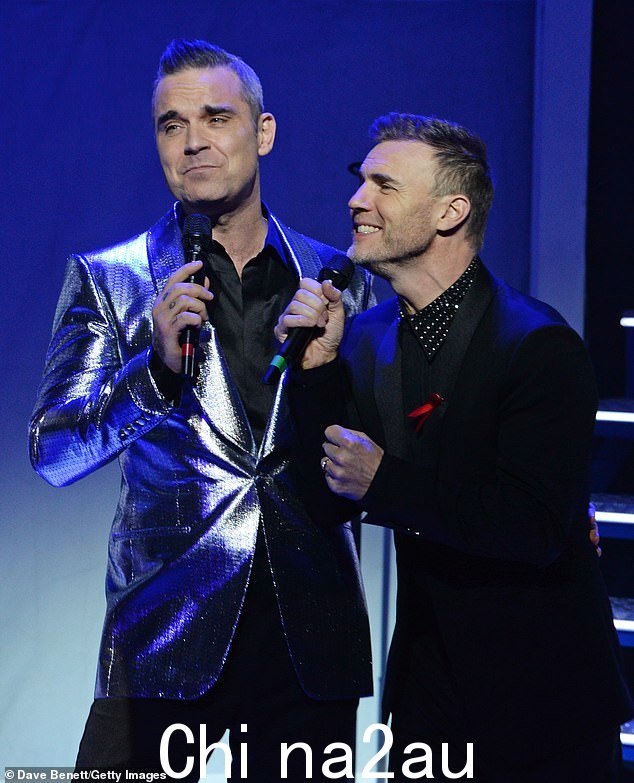 诚实:这位歌手还承认,他对自己在与 51 岁的主唱加里·巴洛 (Gary Barlow) 臭名昭著的不和中所说的话感到“不自豪”,随后发生了争执(图片拍摄于 2018 年)