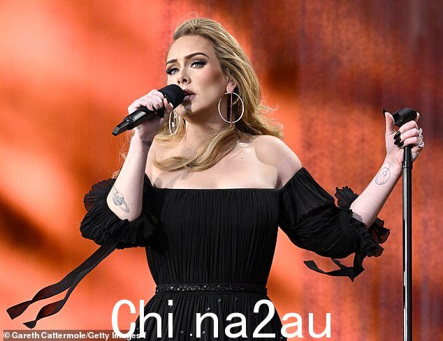 Adele 很欣赏 Gabrielle 的成长过程,十几岁时她还在英国学校唱歌,她邀请 Dreams 唱歌来支持她今年夏天在 BST 海德公园的演出(7 月的照片)