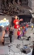 The Wiggles 在墨尔本 Falls Festival 的成人表演中表演 PUNK 歌曲