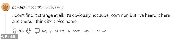 很多人说他们根本不觉得这是一个奇怪的选择,他们之前已经听过很多次了