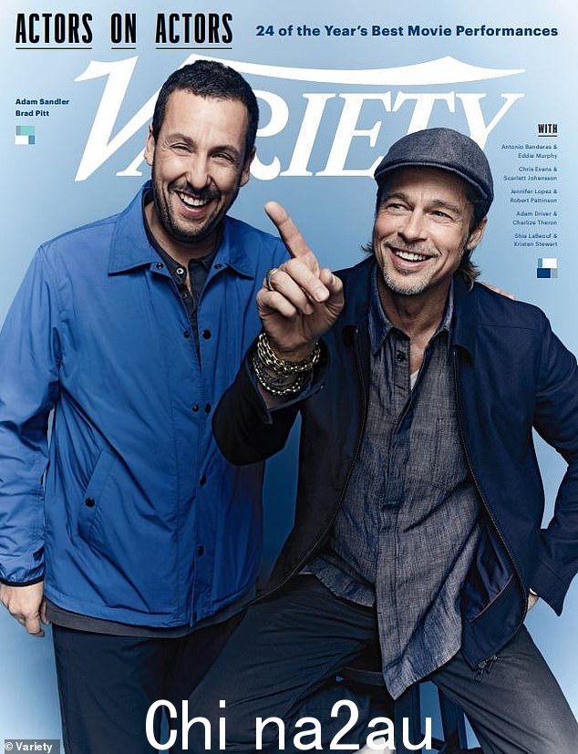 Buddies: Adam 和 Brad 在 2019 年的 Actors 上互相采访了 Variety 的演员