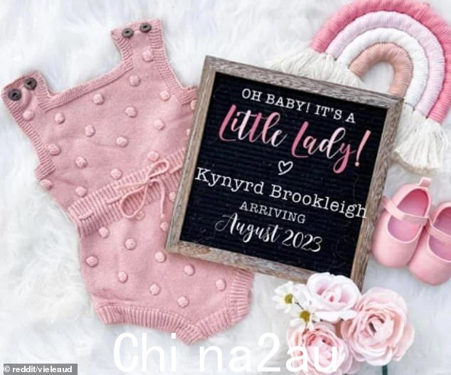 一个人在发现一位 Facebook 好友宣布他们的女婴名为 Kynyrd 后表现出震惊