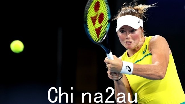 Olivia Gadecki 是今年墨尔本公园大满贯的外卡参赛选手。图片:Brendon Thorne/Getty Images