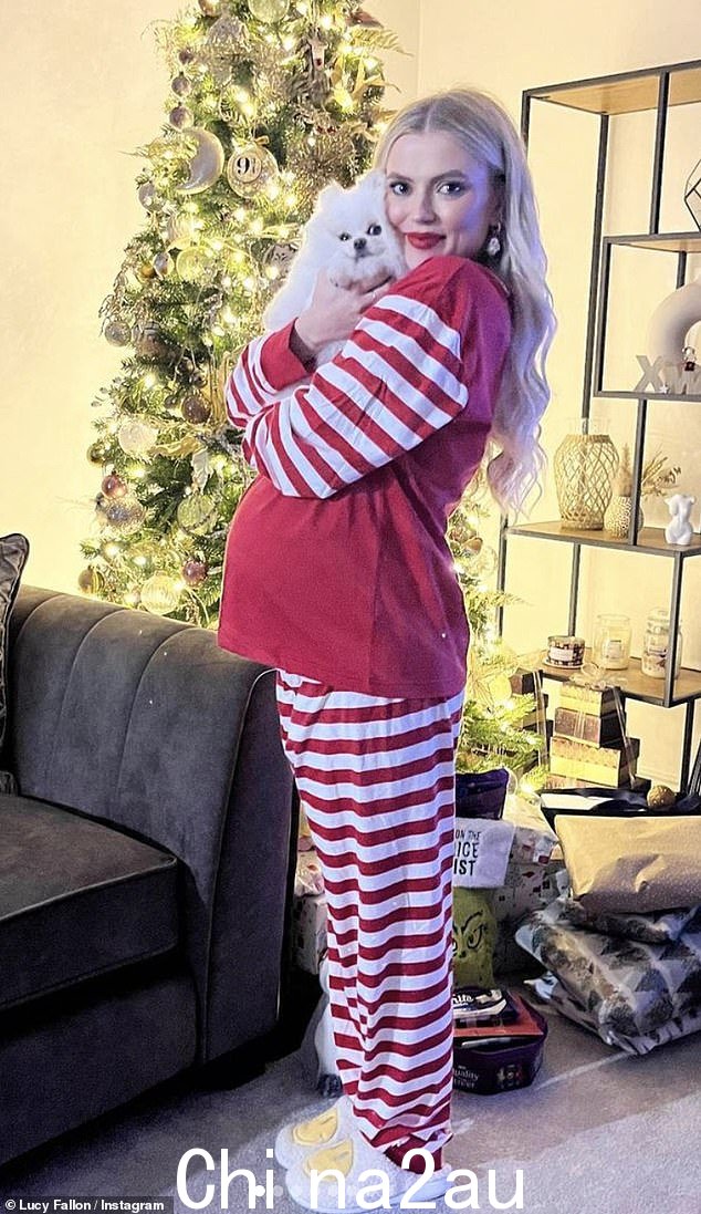 Oh no! Lucy Fallon, 27, asked if she's being 'pathetic' as she called on fans for pregnancy advice on Wednesday