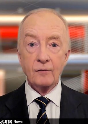 BBC 皇家记者 Nicholas Witchell 撕书