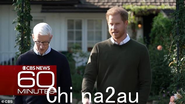 Harry with Cooper 在本周早些时候由 CBS 发布的预告片中