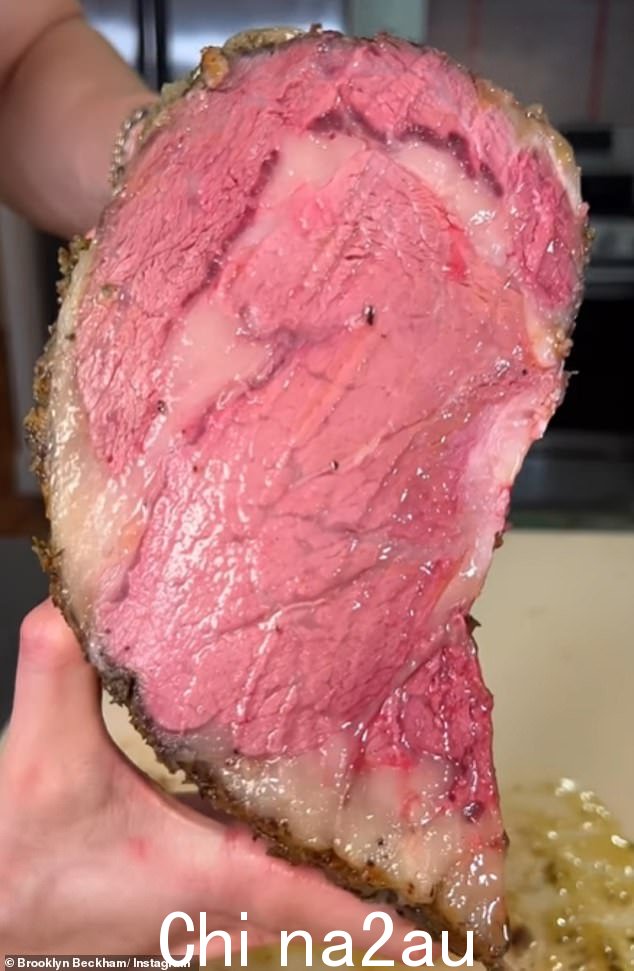 准备好开始了:布鲁克林的粉丝们相信在他切开关节并展示成品后牛肉已经松开