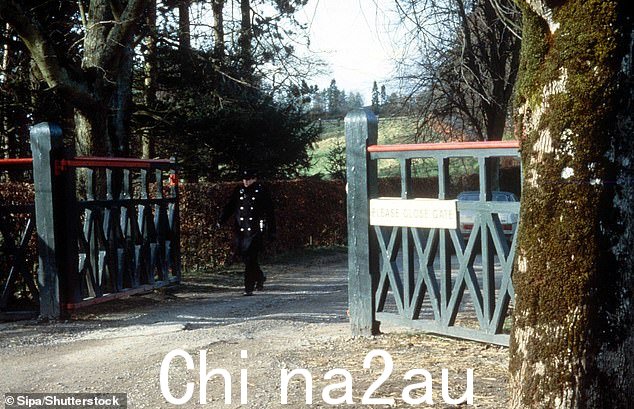 图:1980 年 Shergar 居住在基尔克代尔郡的庄园s