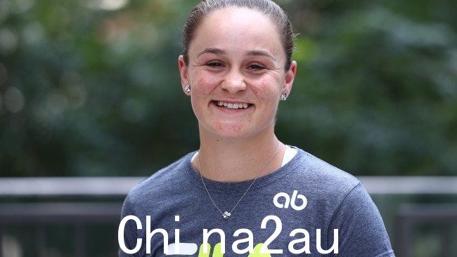 退役澳网冠军 Ash Barty 宣布她怀上了她的第一个孩子. (照片由 Chris Hyde/Getty Images 拍摄)