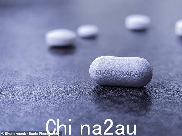 利伐沙班,通常以 Xarelto 品牌出售,被健康监督机构 NICE 批准用于预防中风和栓塞(库存图片)