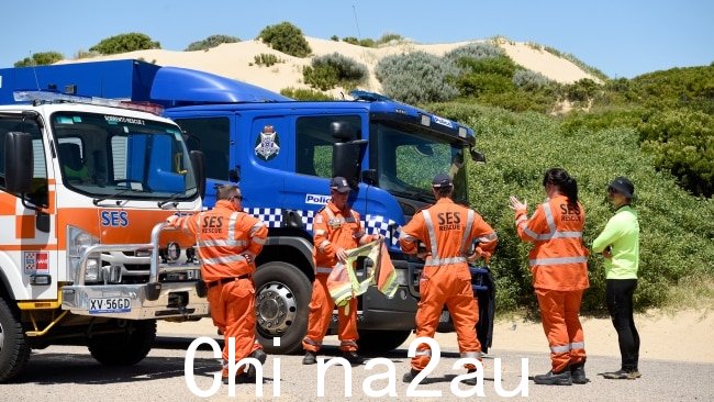 这个受欢迎的海滩以其强劲的水流和恶劣的环境而闻名,澳大利亚冲浪救生组织将其描述为“非常危险”图片:Andrew Henshaw