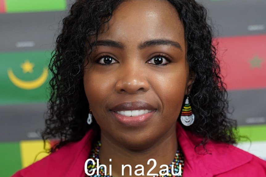 A black woman