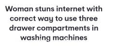 这段视频在网上疯传了数百万！洗衣机上的三格原来是这样用的，但99%的人都不知道（合影）
