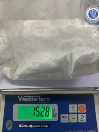Strike Force Polle 缴获了超过 5 公斤的可卡因和甲基苯丙胺。图片：NSW Police Force