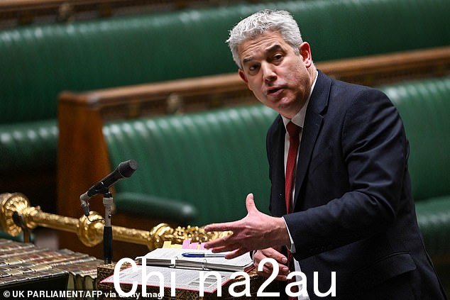 卫生大臣史蒂夫·巴克莱表示,医院将获得 5000 万英镑用于租用或购买临时“模块化单元”以在数周内提高容量。图:史蒂夫·巴克莱在下议院,2023 年 1 月 9 日
