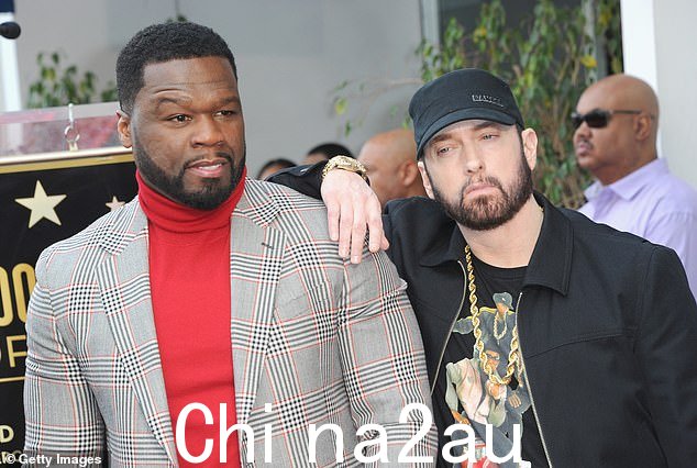 50 Cent 得到了 Eminem 的支持,他于 2020 年 1 月在好莱坞星光大道上获得了一颗星