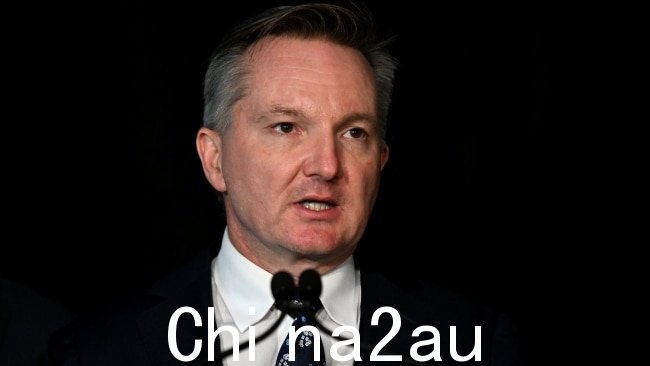 Chris Bowen 的提议将使该国最大的污染者减少排放量大约到本世纪末 30%。图片：NCA NewsWire / Dan Peled