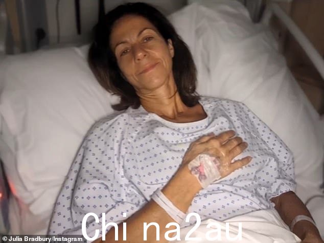 癌症:朱莉娅宣布她2021 年 9 月诊断出癌症,并在一个月后进行了乳房切除术,切除了一个 6 厘米的肿瘤